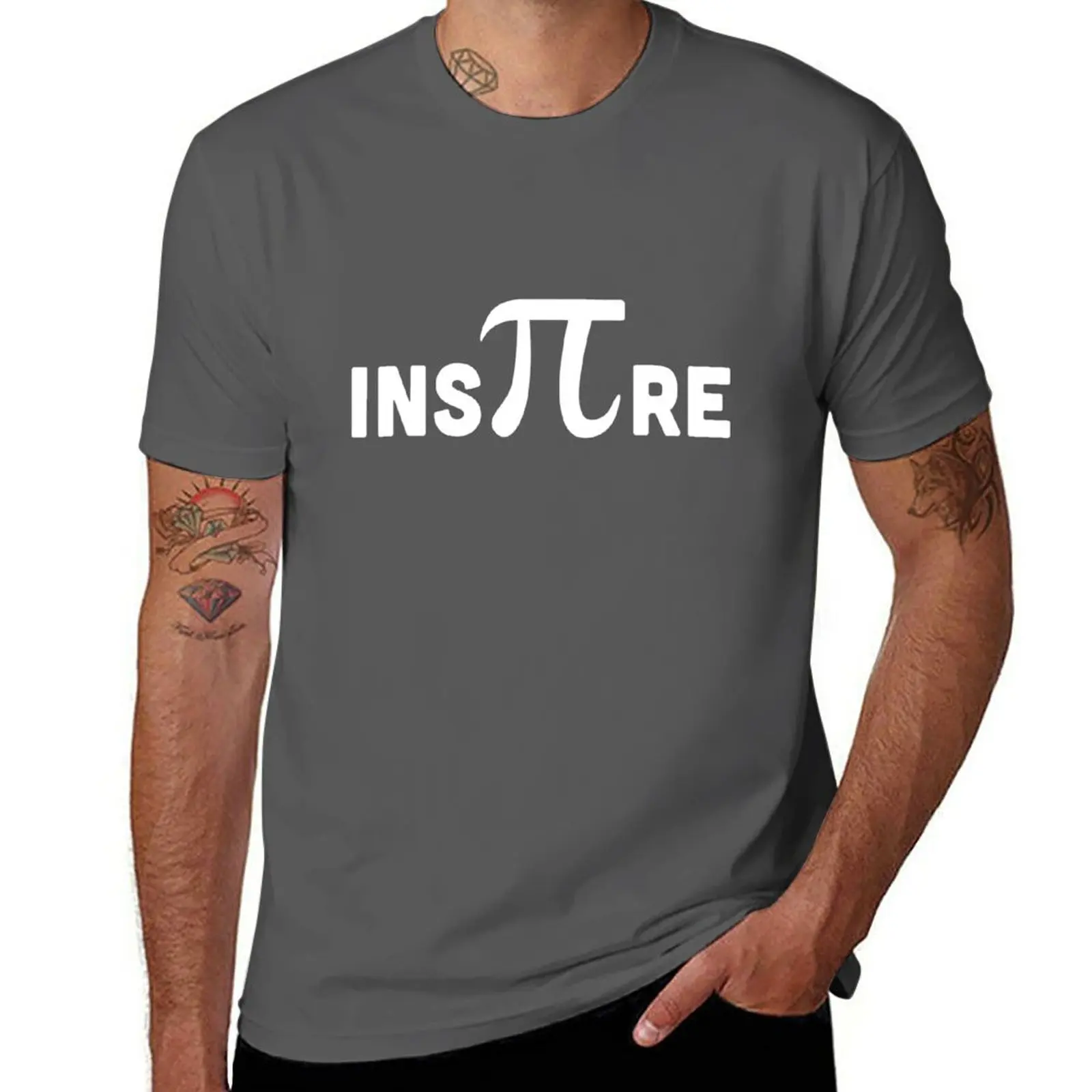 

InsPIre Pi Symbol T-Shirt graphics anime clothes Aesthetic clothing mens t shirts