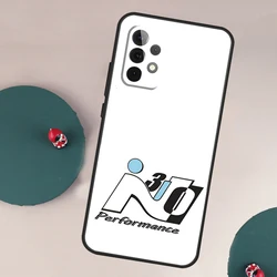 Sleek Blue Sports Car Phone Case - Samsung A51 4G (6692)