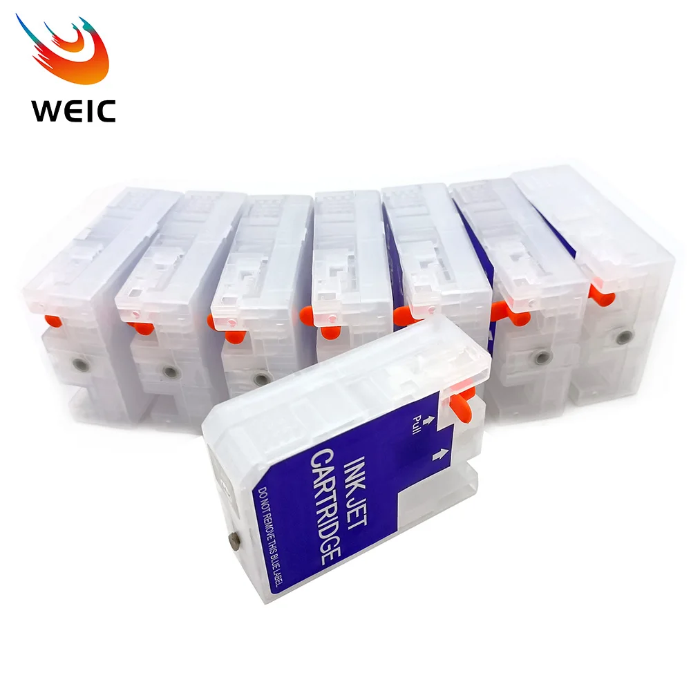 58 T5801-T5809 Empty Refill Ink Cartridge for Epson Stylus Pro 3800 3880 3880C 3800C Printer No Chip,ink cartridge
