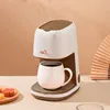 Coffee Machine American Automatic Drip Coffee Pot Home Small Apricot Teapot Office Household Mini Tea Boiler 2