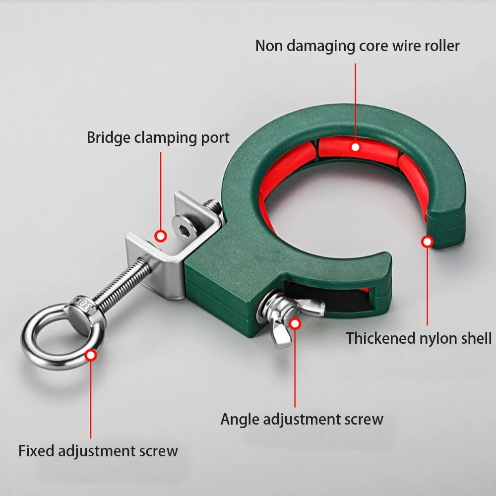 Cable Tray Bridge Pulley Threading Garage Ceiling Integrated Wiring Cable laying Wire Guide Fixation Construction Auxiliary Tool 3