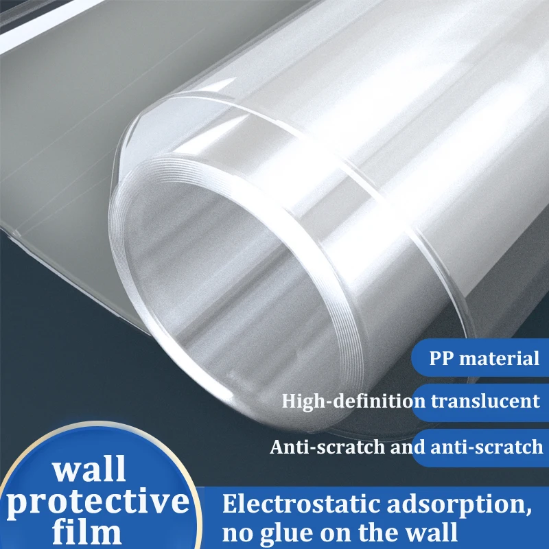 Aofa 3m Auto-Adhésif Transparent PVC Peinture Protection Film Autocollant  Anti-Rayures 