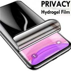 Triple Pack Privacy Hydrogel Screen Protector with Fingerprint Unlockability - Privacy Hydrogel (Samsung S22 Plus)