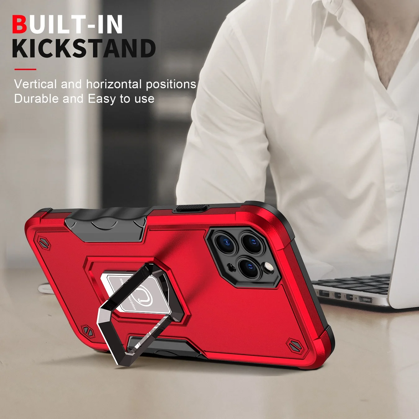 For Xiaomi Poco X3 NFC X4 M4 Redmi Note 10 10C 10S 11 11S 11E 11T Pro Plus 4G 5G Telefondeksel Støtsikkert Panserring Bracke_voghion.com