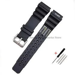 Premium Diver Silicone Rubber Strap - 20mm, 22mm, 24mm Watch Band - 24mm (Rubber Ring)