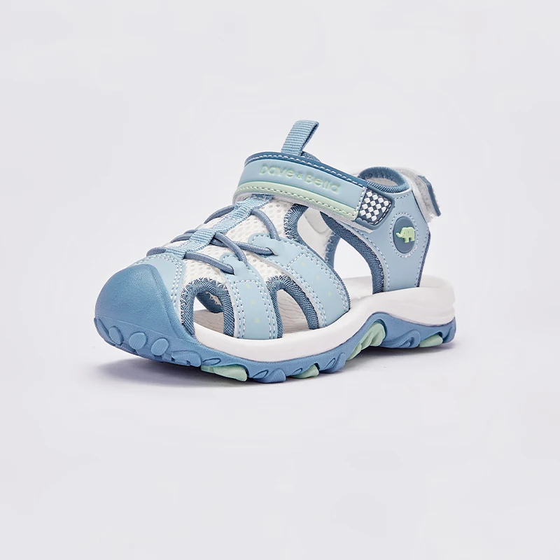 Dave Bella Baby Girls Boys Sandals Summer Children Shoes Comfortable Toddler Shoes Soft Sole Kids Beach Sandals DB2235250-A