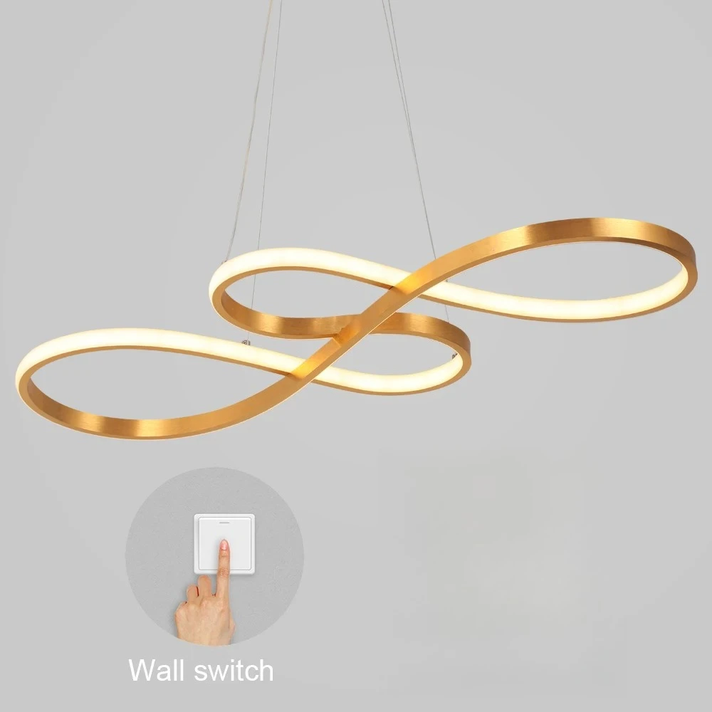 Moderne Nordische LED-Deckenleuchte Luxuriöse Heimdekoration Lampe für Küche Wohnzimmer Esszimmer Kinderzimmer Bar Minimalistischer Kronleuchter – Detail 4