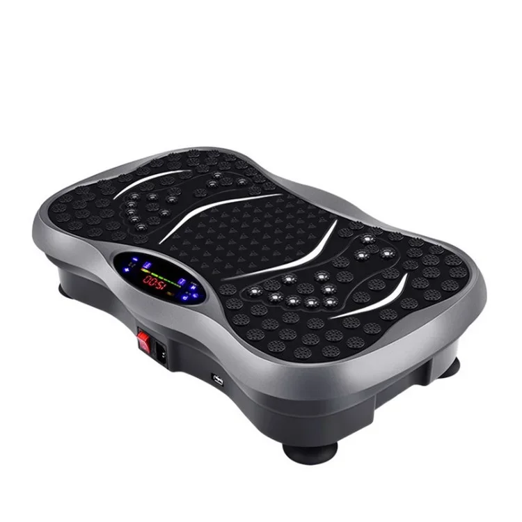 Exercise Machine Slim Whole Body Vibration Platform With Rope Remote Control Button 1-999 Level