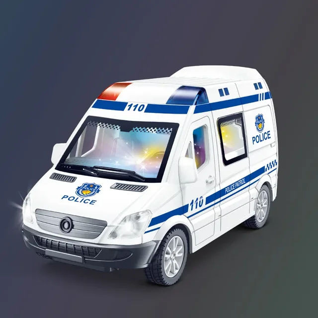 UNE maquette ambulance , 1:36 Jouet d'ambulance en alliage VGEBY