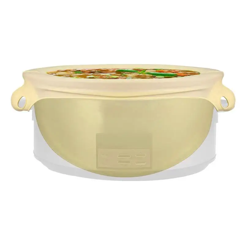 Crockpots Liner Reusable Silicone Crockpots Divider Fit For Dishwashers