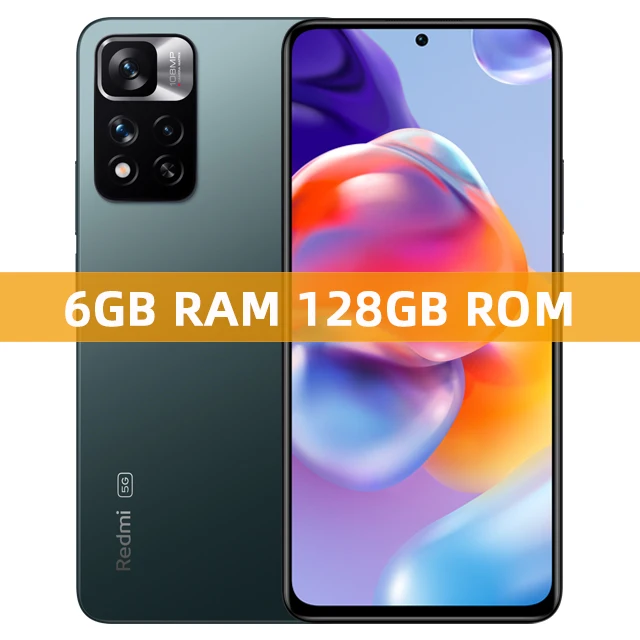 Global Version Xiaomi Redmi Note 11 Pro+ 5G Plus Smartphone Dimensity 920 120W HyperCharge 120Hz AMOLED Display NFC 108MP Camera 5g on cell phones 5G Phones