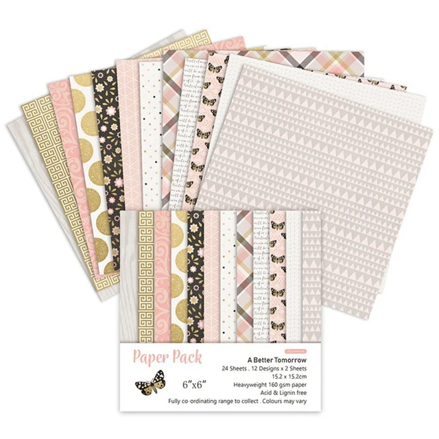 Black White Scrapbook Paper Supplier A5 Design Paper Pack - China Scrapbook  Paper and Scrapbooking price