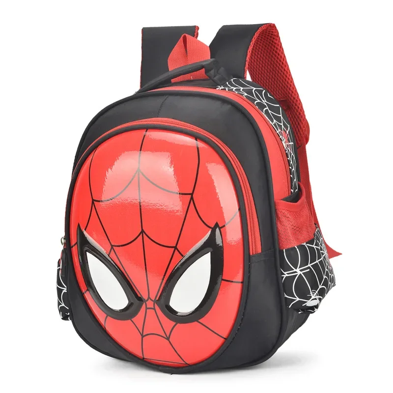 New Children's Backpack For Boy Brand Cartoon Spiderman Handbags Student Travel Multifuntion Shoulder Packages Large Capacity