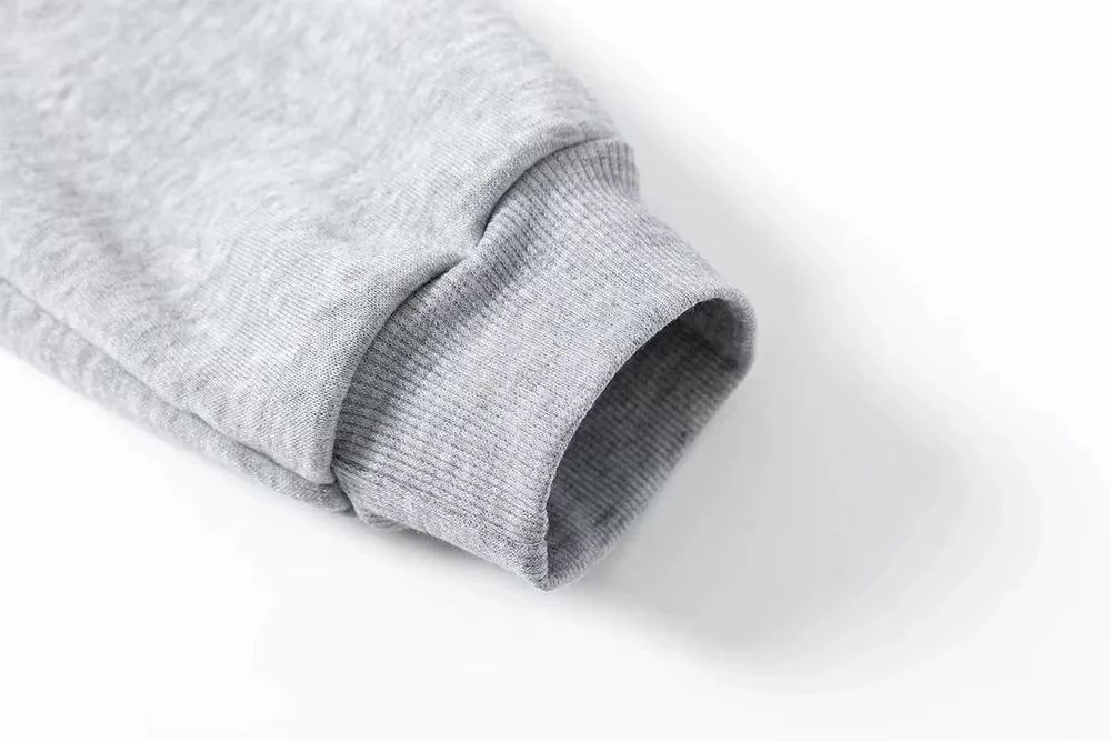 2025 New Gym Gasp Sweet Pants Fitness Exercise Training European Size Loose Pure Cotton Casual Sports Fleece Pants for Men 5