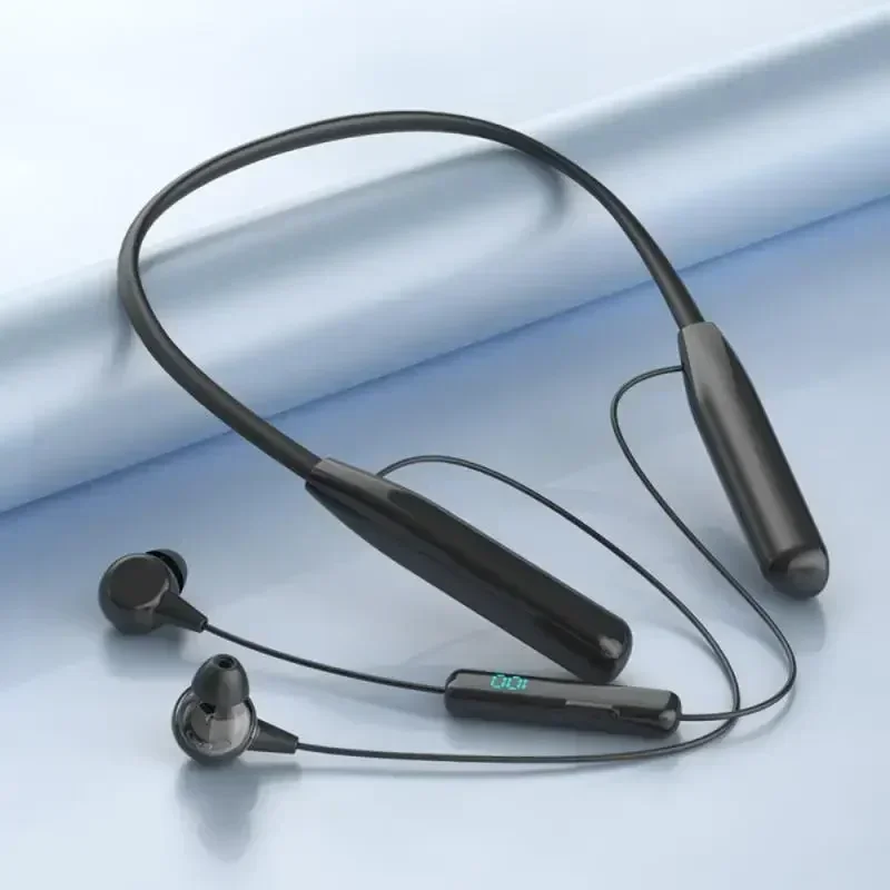 EARDECO 블루투스 5.3 베이스 무선 헤드폰, 200 시간 재생, 고해상도 스포츠 헤드셋, 마이크 포함 스테레오