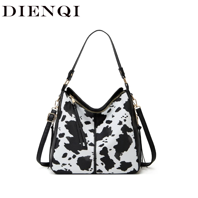 

Large Capacity Cow Women Shoulder Bag Luxury Tote Bag Leather Big Crossbody Bags for Women Female Shopper Bag Designer Handbags