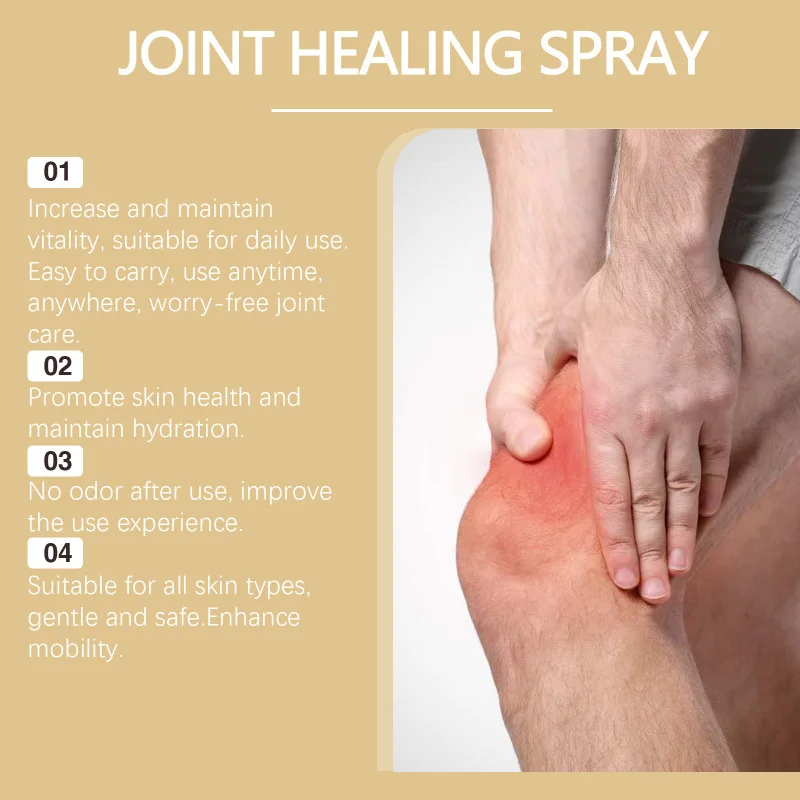 Knee Joint Pain Relief Spray Magnesium Oil Cold Compress Arthritis Treatment Waist Cervical Spine Relax Muscle Anti Inflammatory