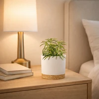 2pcs 16.51cm Flowerpot Removable Bottom Round Flower Pot 6.5inch Detachable Bottom Flower Pot Outdoor Garden Home Supplies 4