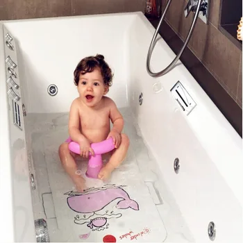 1pc Baby Care Baby Bath Seat Newborn Baby Bath Tub Plastic Infant Babies Bath Seat For Tub Infant AntiSlip Bath Shower Chair #TC 3