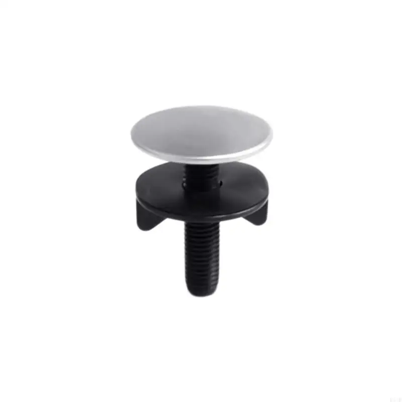 Multipurpose Kitchen Supplies Sink Sturdy Stainless Steel Hole Plugs Brushed Finish Universal Size Leak Stoppers