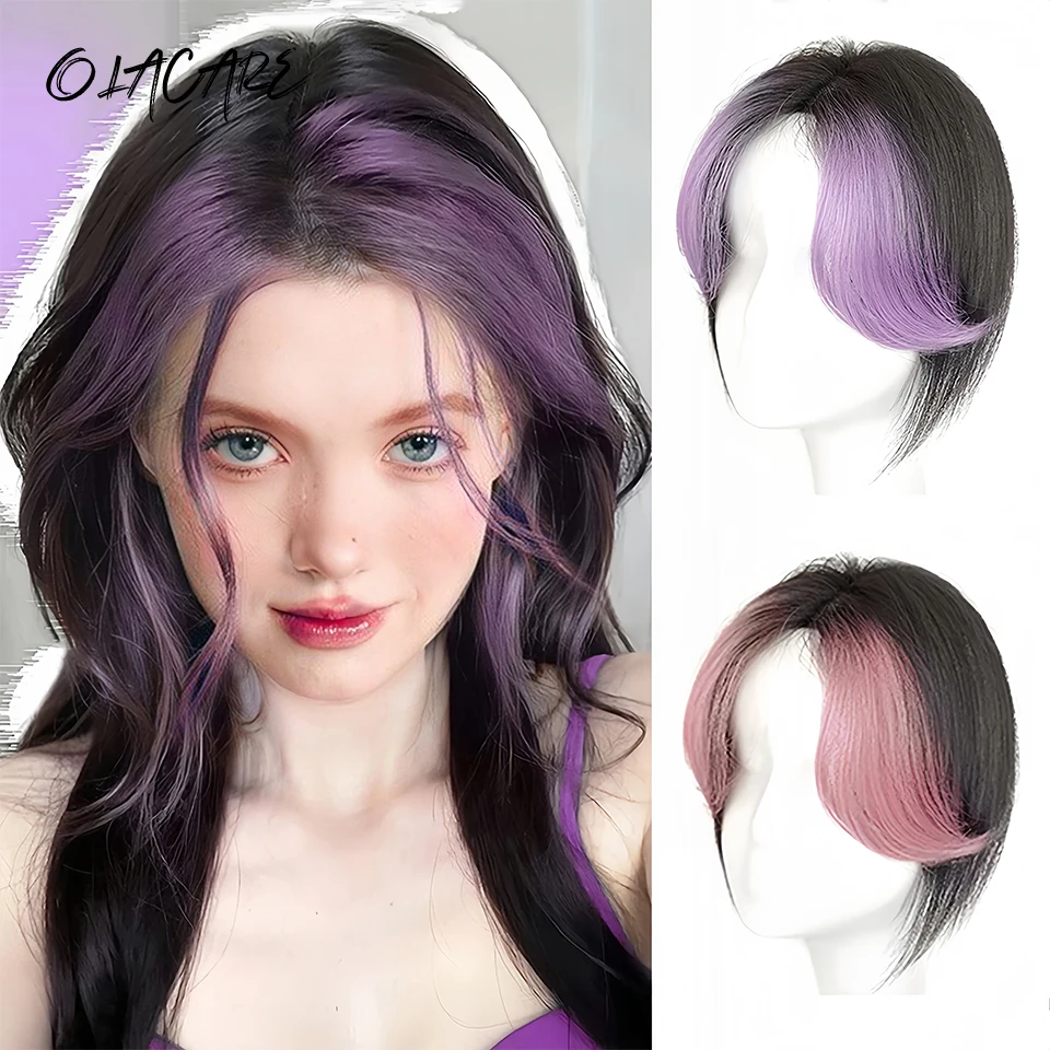 Synthetic Clip In Bangs Fringe Hairpiece For Women