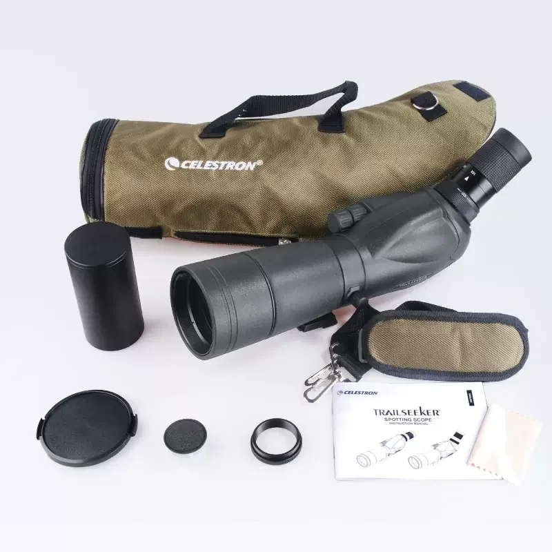 

Celestron Trailseeker 20-60x80 Zoom Telescope Spotting Scope XLT Coated Waterproof Fogproof for Bird Watching Hunting Travel