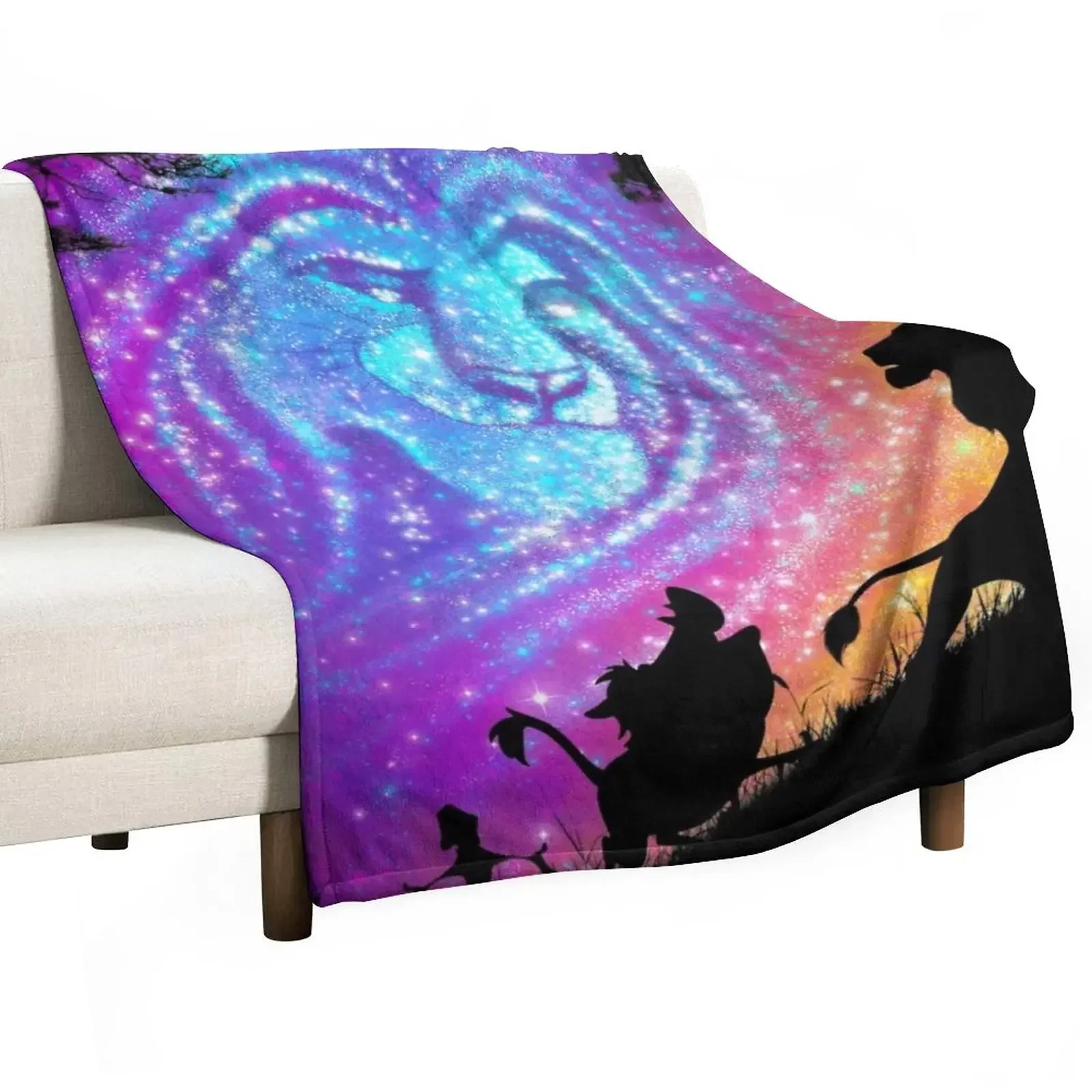 

He Lives In You Throw Blanket Hairy Beach Blankets