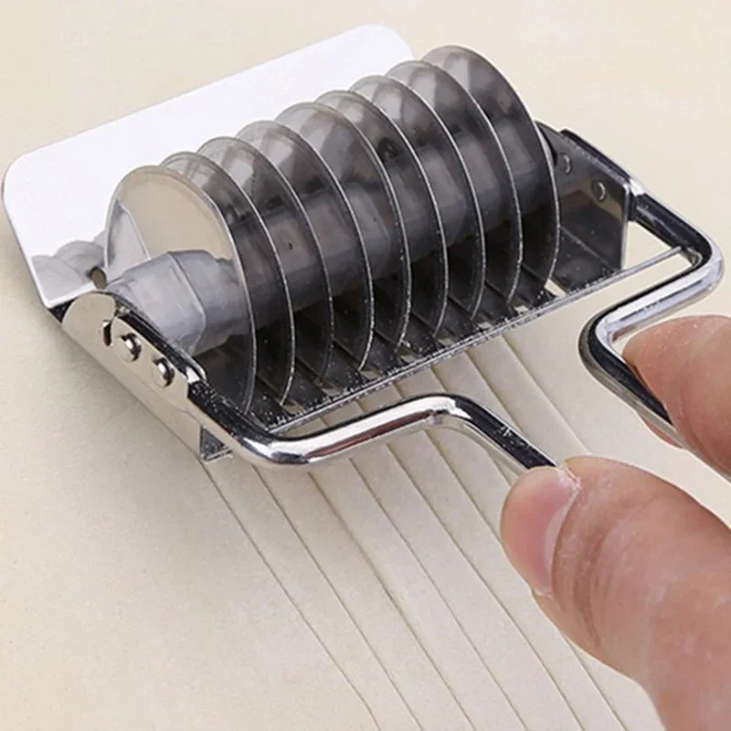 DIY Stainless Steel Manual Noodle Making Pasta Machine Pressing Pasta Machine Multifunction Rolling Ginger Garlic Grater Food Mi