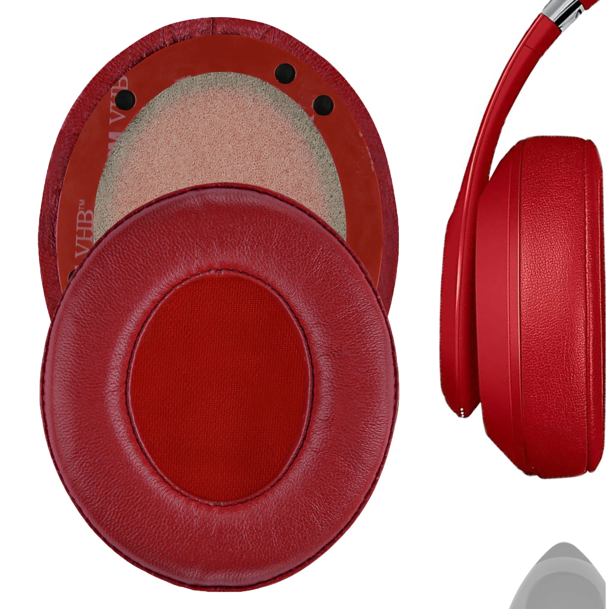 Geekria Auricolari Per Beats Studio 3 Wireless Studio 3.0 (A1914) Cuffie Di Ricambio Cuscinetti Auricolari In Pelle Di Pecora Elite