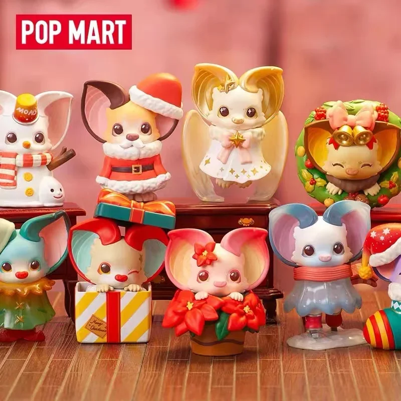 

Popmart Yoki Christmas Series Blind Bag Action Mystery Figure Caixas Supresas Surprise Box Toys and Hobbies Girls Birthday Gifts