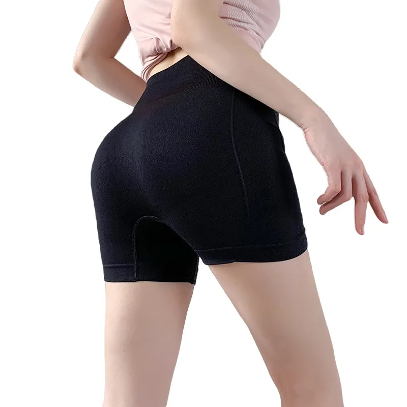 Women High Waist Shorts Panties Hip Lift Tummy Control Fitness Sports Seamless safety shorts,high waist shorts,workout shorts,high waist panties,safety pants,high waist underwear,seamless panties