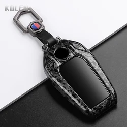 Premium ABS Carbon Fiber Car Key Case Cover (F - Carbon Set 2)