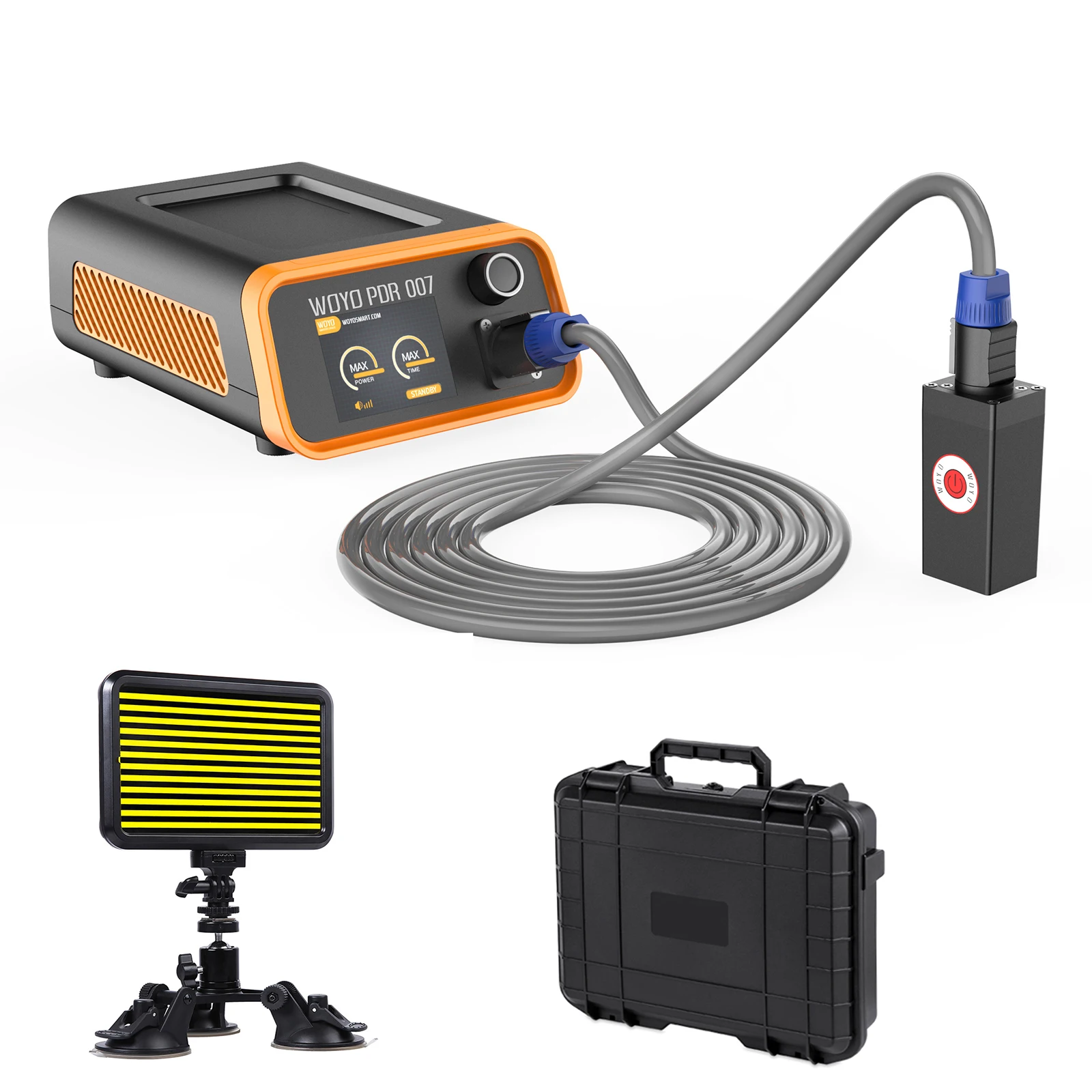 

New Arrival Paint less Magnetic Machine 110v/220v induction dent repair Hotbox WOYO PDR 007 For steel/iron car Dent Repair