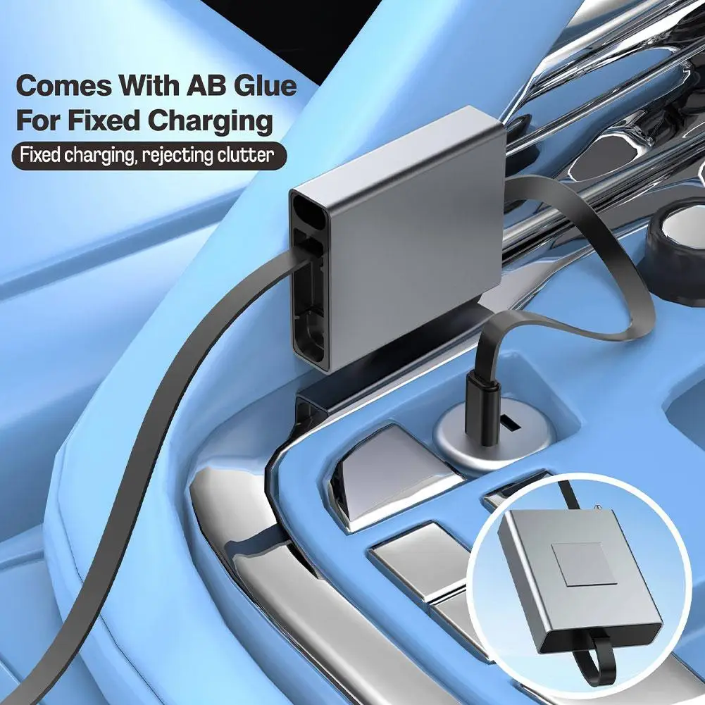 For Arrival Telescopic USB Cable Type C 66W PD Computer Data Cable Aluminum Alloy Telescopic Fast Charging Cable 2026 NEW