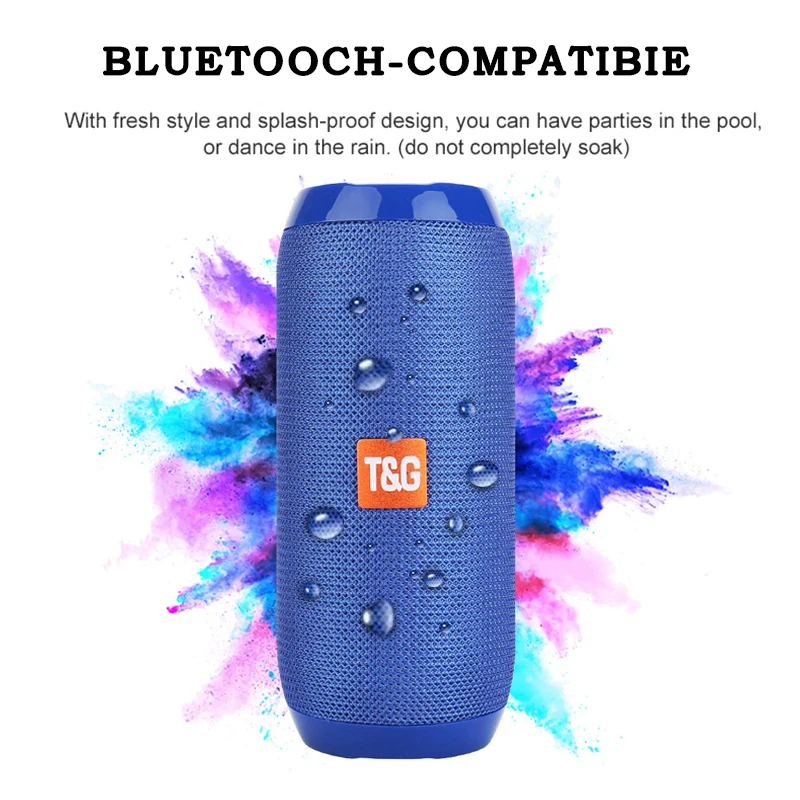 Bluetooth-динамик YABA портативный для спорта на открытом воздухе Беспроводная