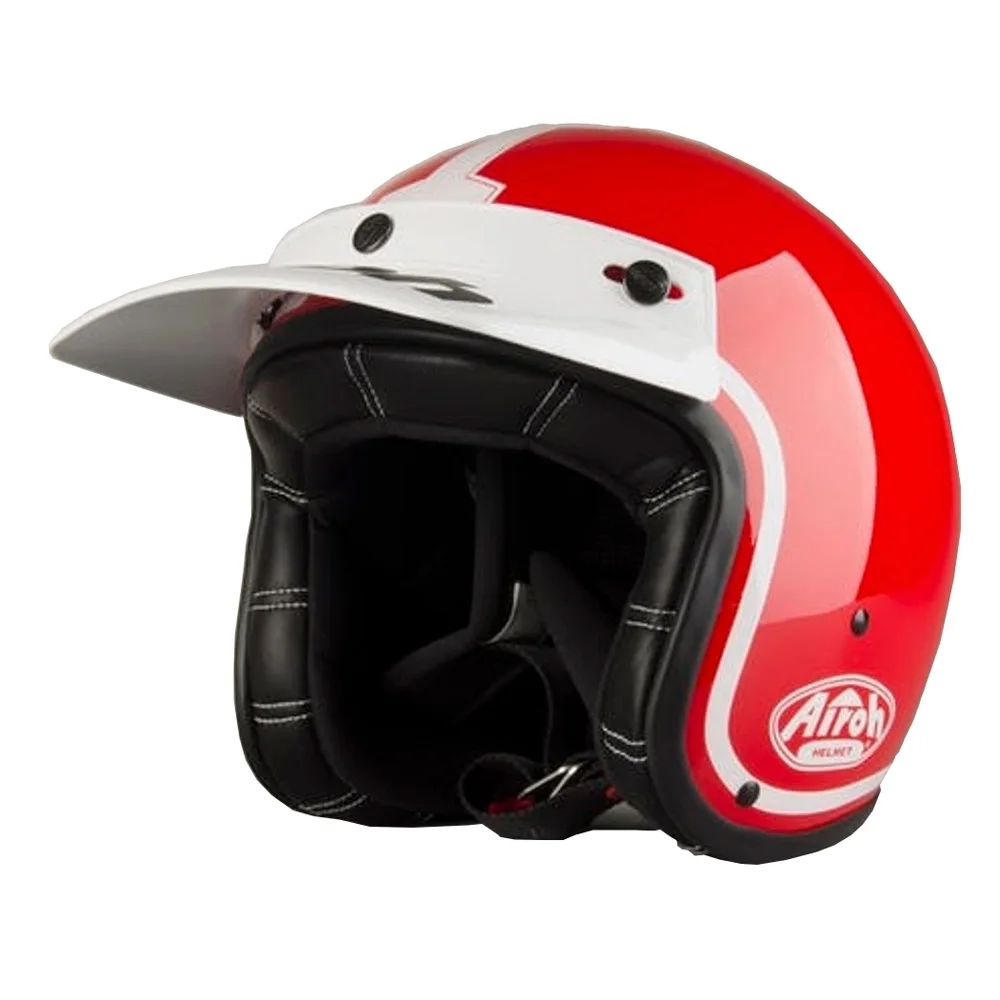Airoh Vintage Zes Dagen Rode Trofee Helm|Helmets| - AliExpress