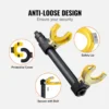 VEVOR Strut Spring Compressor Set Macpherson Strut Spring Compressor Kit Interchangeable Fork Strut Coil Extractor Remover Tool 4
