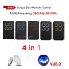 Universal Auto-Scan Clone 280mhz - 868mhz Multi Frequency brand rolling code garage door remote control duplicator Transmitter 6