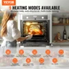 VEVOR Single Wall Oven 24" Electric Built-in Wall Oven 2.68 Cu.Ft Electric Wall Ovens with Timer 2800W Electric Oven for Kitchen 2