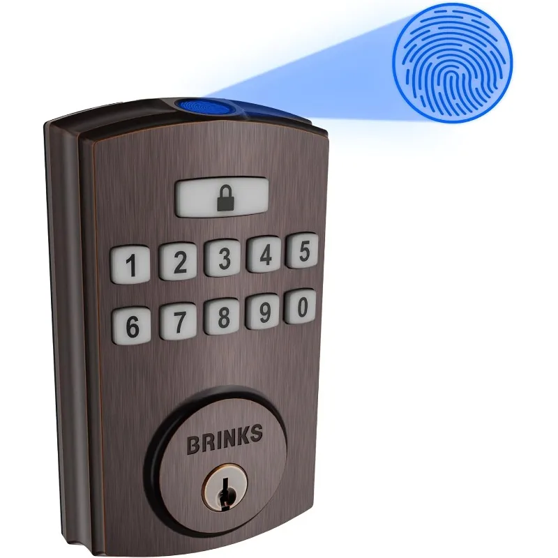 Advanced Fingerprint Keypad Electronic Door Lock