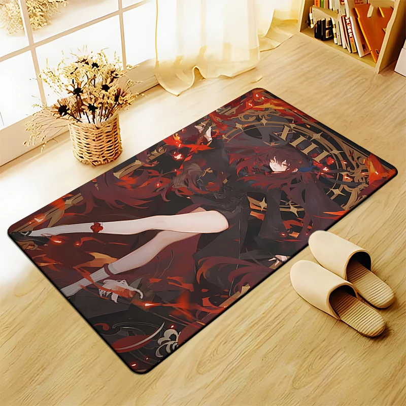 Genshin alfombra antideslizante para gatear, alfombra creativa personalizada de para bebé, alfombra grande de anime para cocina| | - AliExpress