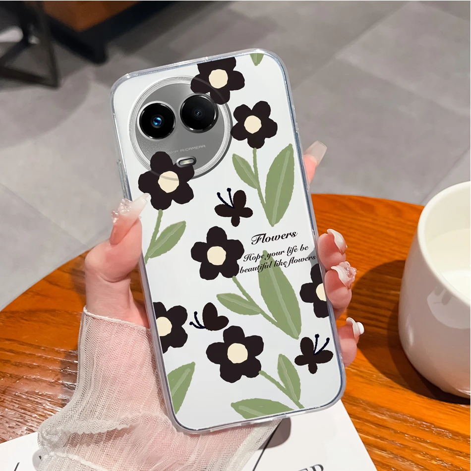 Exquisite Soft Slim Silicone Transparent Anti-Drop Phone Case