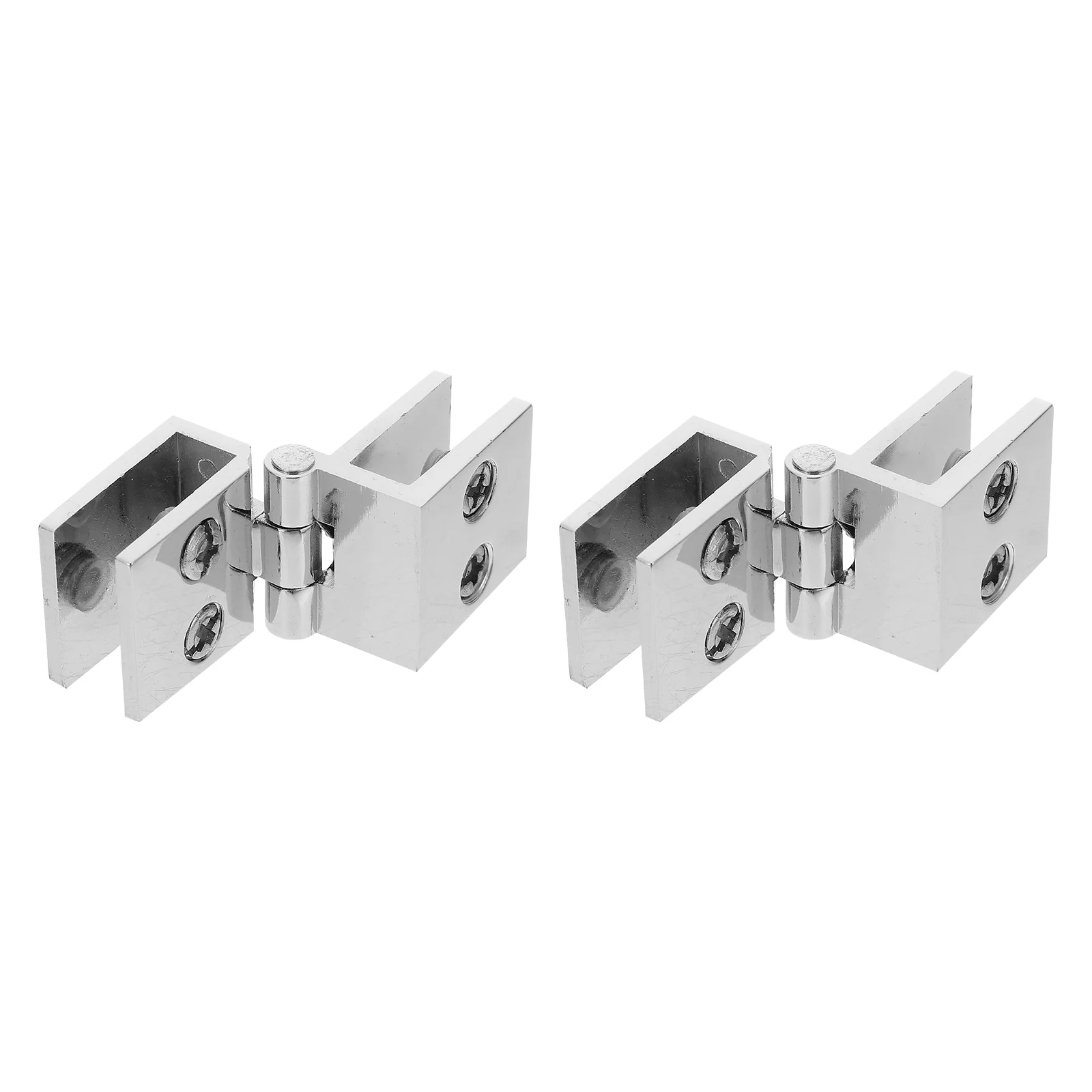 

2pcs Glass Door Hinges Professional Cooler Glass Hinge for Home Use