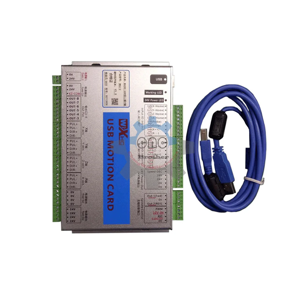 

USB-порт XHC 3/4/6 Axis MACH3 CNC, карта управления движением, частота 2000 кГц, плата переключения управления для шагового двигателя/серводвигателя