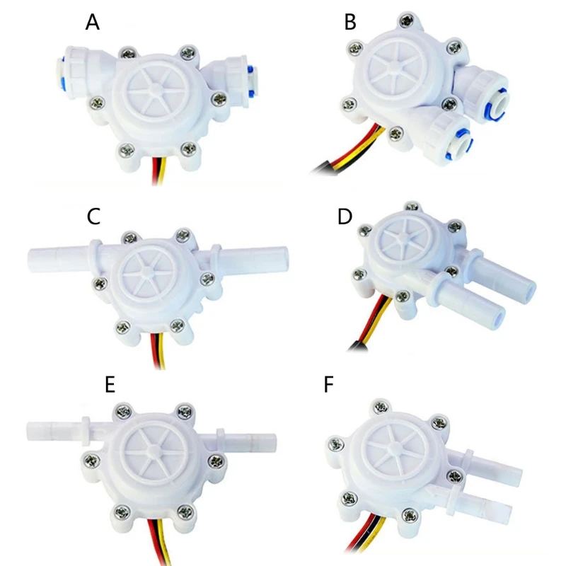 1/4-Inch Quick Water Flow Flowmeter Counter 0.2-8L/min flow meter water flow meter