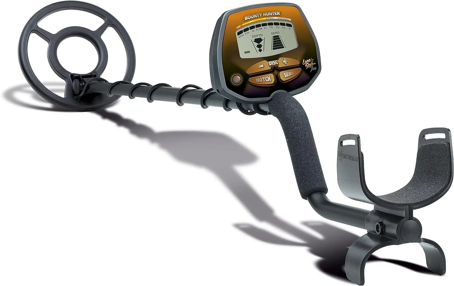 

PROLONE Lone Star Pro Metal Detector, One Size, Black