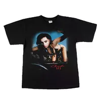 Hip Hop Charli Xcx Singer Street Concert Commemorative Edition Men's Metal Punk Made Old Printed Cotton T-shirts for Men 2