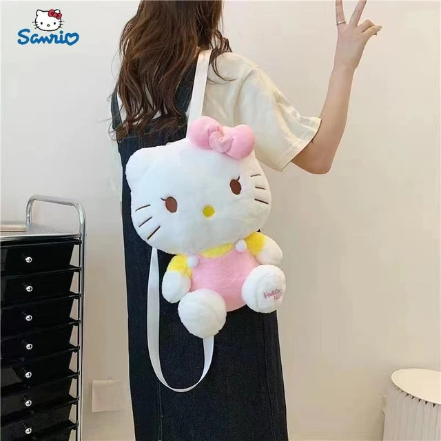 15-Inch Hello Kitty Soft Plush Backpack