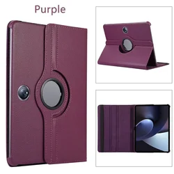 360 Rotating PU Leather Stand Case with Auto Sleep/Wake Feature for OPPO Pad2(11.6inch) (Purple)