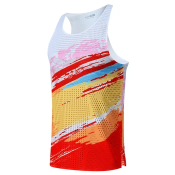 Adult Men Women Running Hiking Shirts Tight Gym Tank Top Fitness Marathon T-shirts Sport Exercise Basketball Vest Clothes
